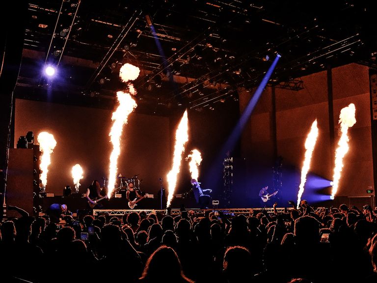Lorna Shore performing at AEC Theatre in Adelaide 
